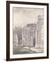 South Archway of the Ruined Tower of East Bergholt Church-John Constable-Framed Giclee Print