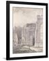 South Archway of the Ruined Tower of East Bergholt Church-John Constable-Framed Giclee Print