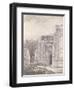 South Archway of the Ruined Tower of East Bergholt Church-John Constable-Framed Giclee Print