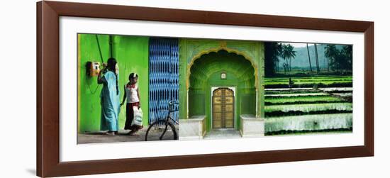 South Asia-null-Framed Art Print