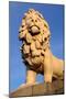 South Bank Lion, London-Peter Thompson-Mounted Photographic Print