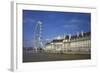 South Bank, London Eye, County Hall Along the Thames River, London, England-Marilyn Parver-Framed Photographic Print