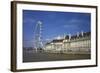 South Bank, London Eye, County Hall Along the Thames River, London, England-Marilyn Parver-Framed Photographic Print