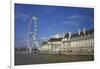 South Bank, London Eye, County Hall Along the Thames River, London, England-Marilyn Parver-Framed Photographic Print