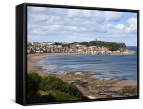 South Bay from South Cliff Gardens, Scarborough, North Yorkshire, Yorkshire, England, UK, Europe-Mark Sunderland-Framed Stretched Canvas