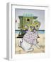 South Beach Adventures-Sydney Edmunds-Framed Giclee Print