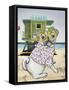 South Beach Adventures-Sydney Edmunds-Framed Stretched Canvas