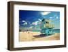 South Beach in Miami, Florida-S Borisov-Framed Photographic Print