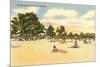 South Beach, Key West, Florida-null-Mounted Premium Giclee Print
