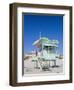 South Beach Lifeguard Station, Art Deco, Miami Beach, Florida, USA-Fraser Hall-Framed Photographic Print