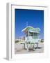 South Beach Lifeguard Station, Art Deco, Miami Beach, Florida, USA-Fraser Hall-Framed Photographic Print