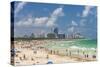 South Beach, Miami Beach, Gold Coast, Miami, Florida, United States of America, North America-Gavin Hellier-Stretched Canvas