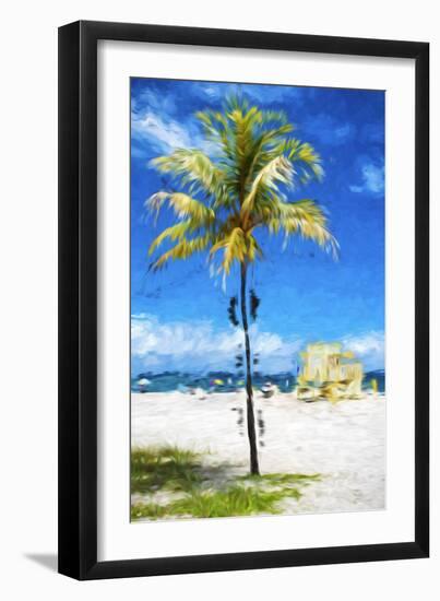 South Beach Miami II - In the Style of Oil Painting-Philippe Hugonnard-Framed Giclee Print