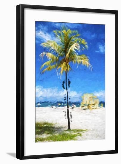 South Beach Miami II - In the Style of Oil Painting-Philippe Hugonnard-Framed Giclee Print