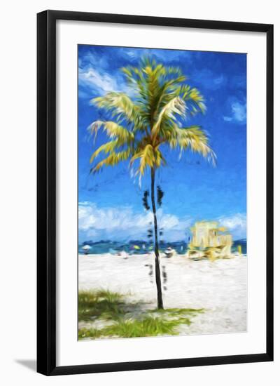 South Beach Miami II - In the Style of Oil Painting-Philippe Hugonnard-Framed Giclee Print