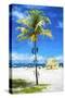 South Beach Miami II - In the Style of Oil Painting-Philippe Hugonnard-Stretched Canvas