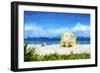 South Beach Miami - In the Style of Oil Painting-Philippe Hugonnard-Framed Giclee Print