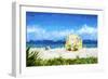 South Beach Miami - In the Style of Oil Painting-Philippe Hugonnard-Framed Giclee Print