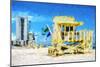 South Beach Miami IV - In the Style of Oil Painting-Philippe Hugonnard-Mounted Giclee Print