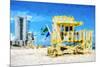 South Beach Miami IV - In the Style of Oil Painting-Philippe Hugonnard-Mounted Giclee Print