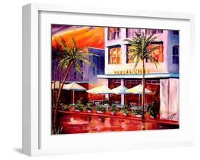 South Beach Sunset-Diane Millsap-Framed Art Print