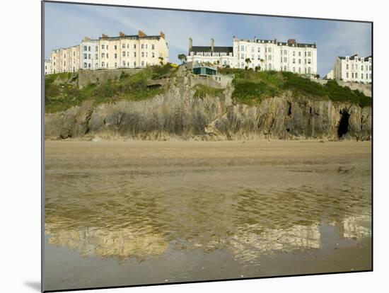 South Beach, Tenby, Pembrokeshire, Wales, United Kingdom, Europe-Richardson Rolf-Mounted Photographic Print