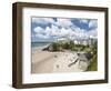 South Beach, Tenby, Pembrokeshire, Wales, United Kingdom, Europe-David Clapp-Framed Photographic Print