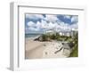 South Beach, Tenby, Pembrokeshire, Wales, United Kingdom, Europe-David Clapp-Framed Photographic Print