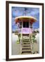 South Beach Watchtower Miami Beach Florida-George Oze-Framed Photographic Print