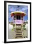 South Beach Watchtower Miami Beach Florida-George Oze-Framed Photographic Print