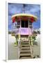 South Beach Watchtower Miami Beach Florida-George Oze-Framed Premium Photographic Print