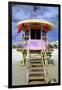 South Beach Watchtower Miami Beach Florida-George Oze-Framed Premium Photographic Print