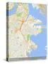 South Boston, United States of America Map-null-Stretched Canvas