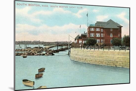 South Boston Yacht Club-null-Mounted Premium Giclee Print