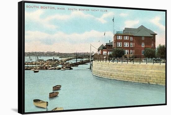 South Boston Yacht Club-null-Framed Stretched Canvas