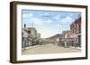 South Broadway, Red Lodge, Montana-null-Framed Art Print