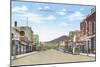 South Broadway, Red Lodge, Montana-null-Mounted Art Print