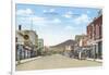 South Broadway, Red Lodge, Montana-null-Framed Art Print