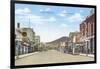 South Broadway, Red Lodge, Montana-null-Framed Art Print