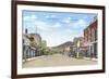 South Broadway, Red Lodge, Montana-null-Framed Art Print