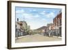 South Broadway, Red Lodge, Montana-null-Framed Art Print