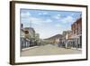 South Broadway, Red Lodge-null-Framed Art Print