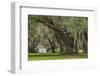 South Carolina, Ace Basin NWR. Spanish Moss on Oak Trees-Don Paulson-Framed Photographic Print