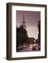 South Carolina, Charleston, Broad St and St Michaels Episcopal Church-Walter Bibikow-Framed Photographic Print