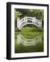 South Carolina, Charleston, Magnolia Plantation. Arching Bridge-Don Paulson-Framed Photographic Print