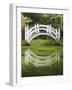 South Carolina, Charleston, Magnolia Plantation. Arching Bridge-Don Paulson-Framed Photographic Print