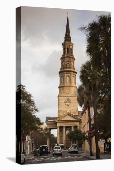 South Carolina, Charleston, St. Philips Episcopal Church-Walter Bibikow-Stretched Canvas