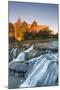 South Carolina, Greenville, Falls Park on the Reedy River, Dawn-Walter Bibikow-Mounted Photographic Print