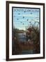 South Carolina - Hunter and Lake-Lantern Press-Framed Art Print