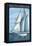 South Carolina Sailboat-Lantern Press-Framed Stretched Canvas